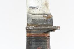 U.S. Navy WWII MK1 Utility Knife By PAL Blade Co. With Scabbard