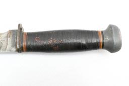 U.S. Navy WWII MK1 Utility Knife By PAL Blade Co. With Scabbard