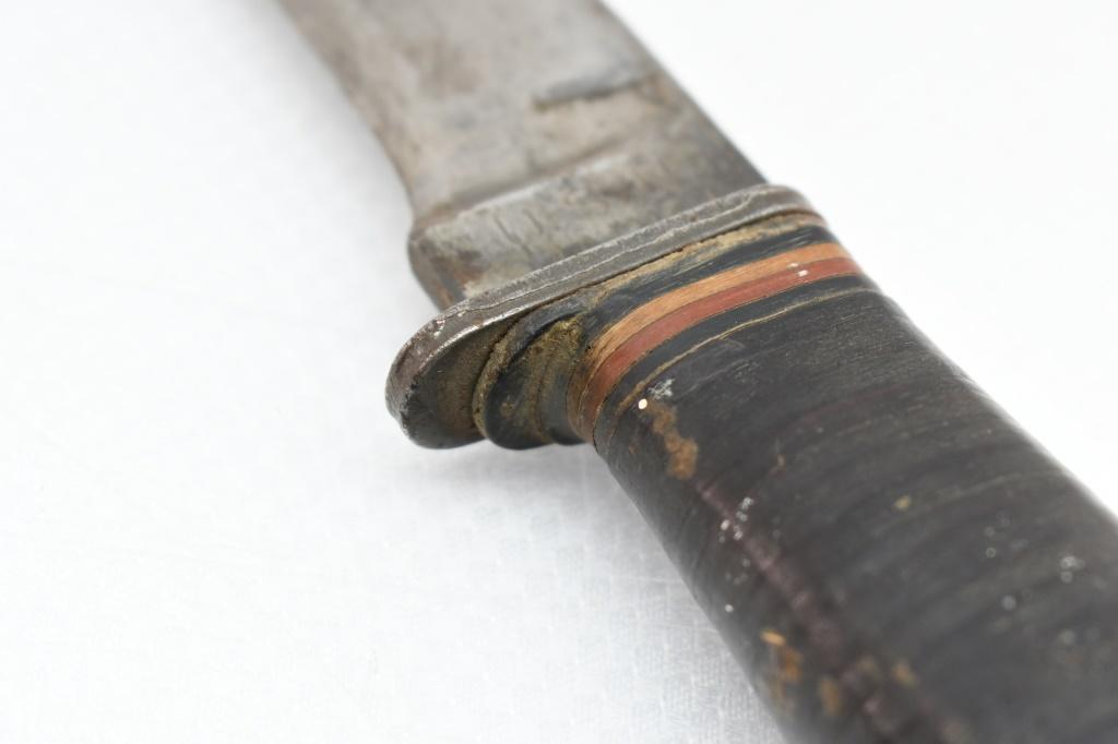 U.S. Navy WWII MK1 Utility Knife By PAL Blade Co. With Scabbard
