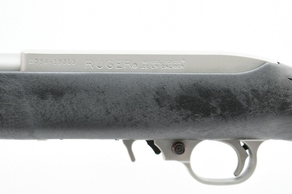 2009 Ruger 10/22 - All Weather Zytel/ Stainless (18.5"), 22 LR, Semi-Auto (NIB), SN - D354-19315