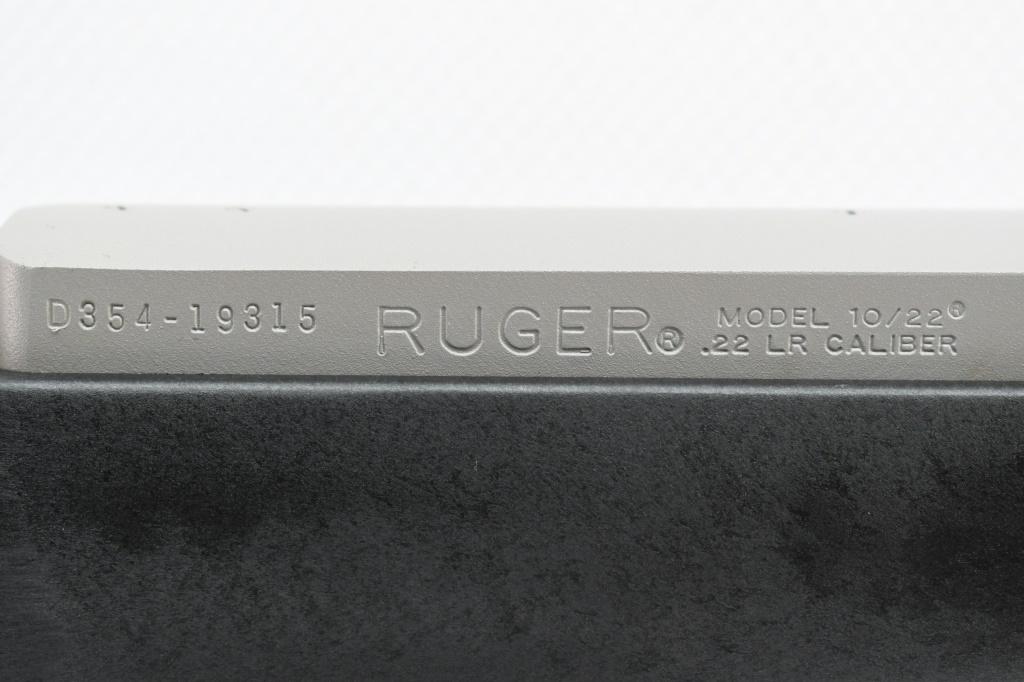 2009 Ruger 10/22 - All Weather Zytel/ Stainless (18.5"), 22 LR, Semi-Auto (NIB), SN - D354-19315