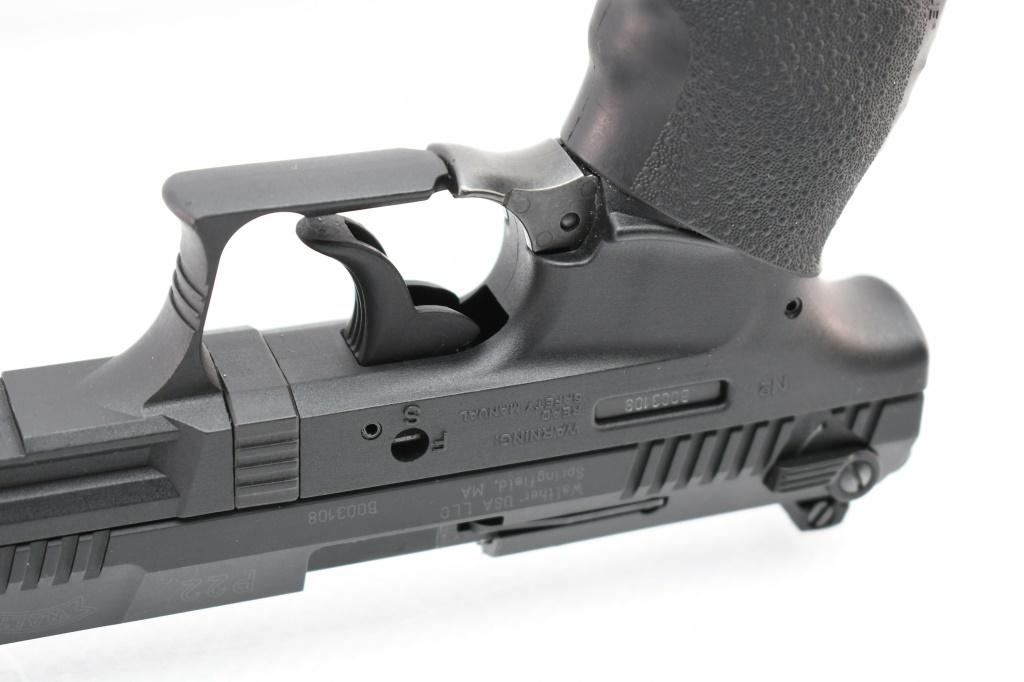 Walther P22 Target (5" W/ Q-Style Stabilizer), 22 LR, Semi-Auto (W/ Hardcase), SN - B003108