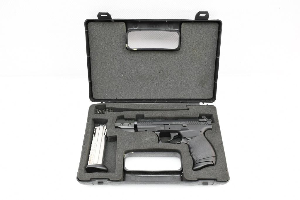 Walther P22 Target (5" W/ Q-Style Stabilizer), 22 LR, Semi-Auto (W/ Hardcase), SN - B003108