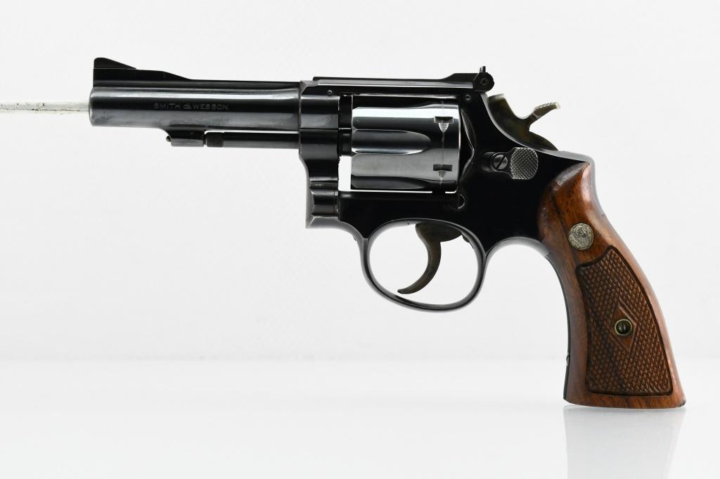 1958 Smith & Wesson Model 18 K-22 Combat Masterpiece (4") , 22 LR, Revolver, SN - K348626