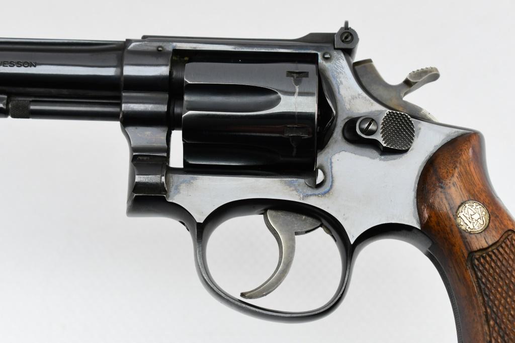1958 Smith & Wesson Model 18 K-22 Combat Masterpiece (4") , 22 LR, Revolver, SN - K348626