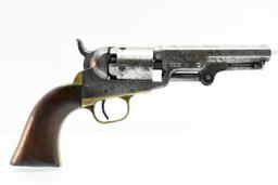 1853 Colt Pocket Model Of 1849 (4"), 31 Cal., Percussion Revolver, SN - 83742