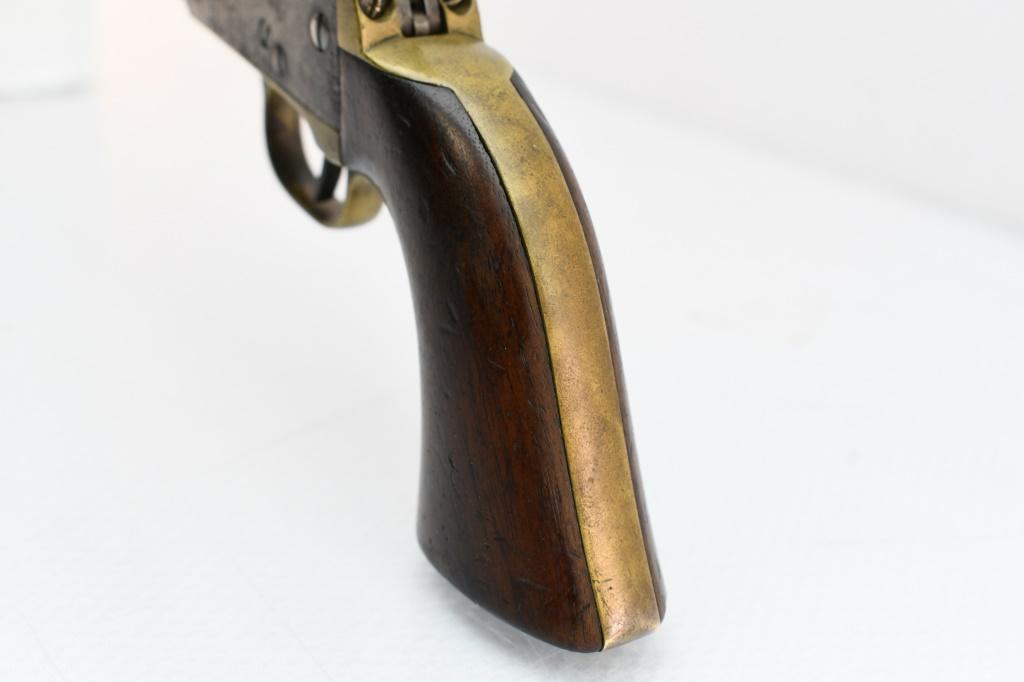 1853 Colt Pocket Model Of 1849 (4"), 31 Cal., Percussion Revolver, SN - 83742