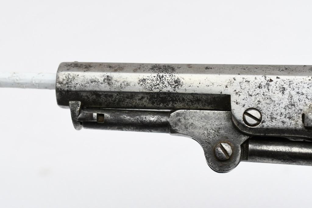 1853 Colt Pocket Model Of 1849 (4"), 31 Cal., Percussion Revolver, SN - 83742