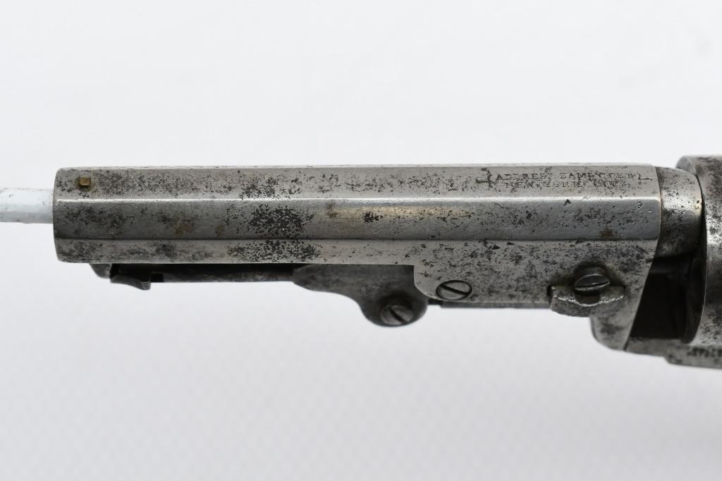 1853 Colt Pocket Model Of 1849 (4"), 31 Cal., Percussion Revolver, SN - 83742