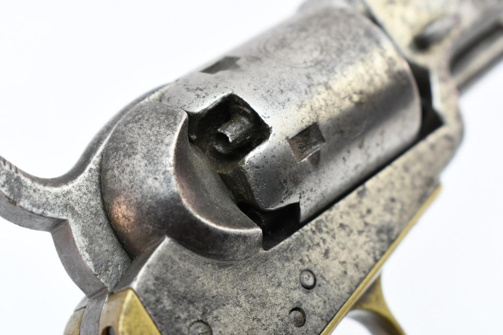 1853 Colt Pocket Model Of 1849 (4"), 31 Cal., Percussion Revolver, SN - 83742