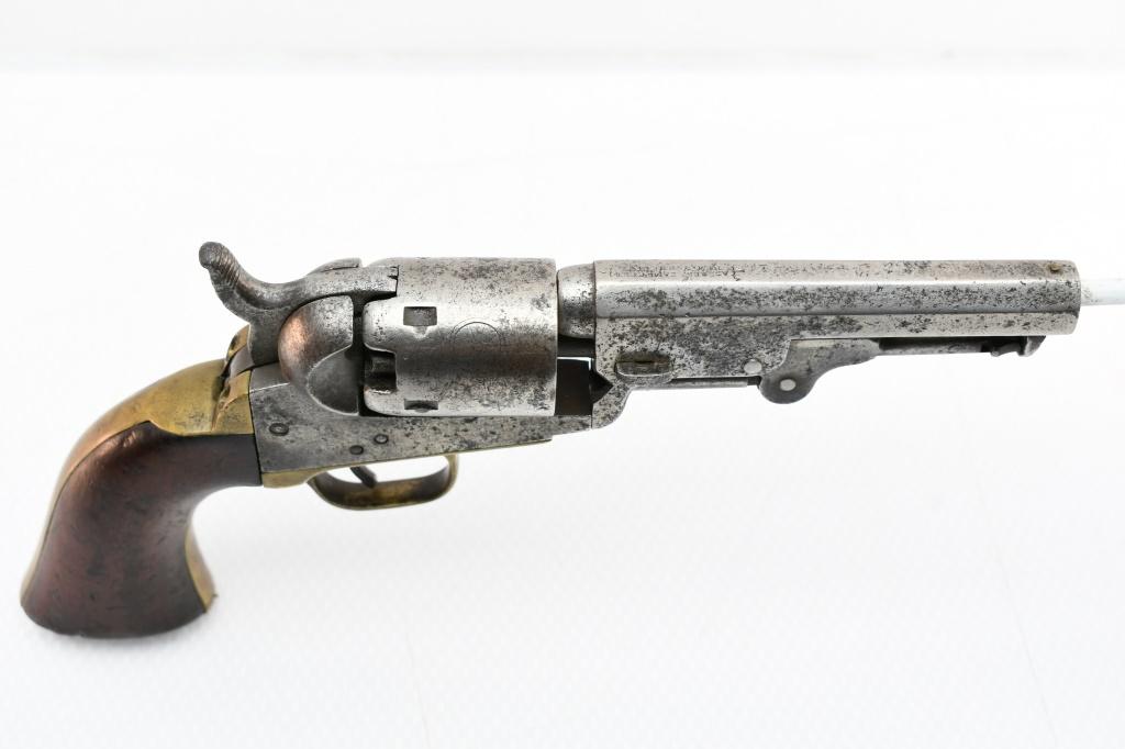 1853 Colt Pocket Model Of 1849 (4"), 31 Cal., Percussion Revolver, SN - 83742