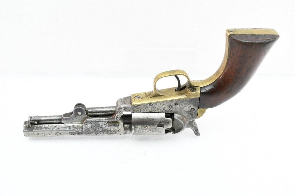 1853 Colt Pocket Model Of 1849 (4"), 31 Cal., Percussion Revolver, SN - 83742