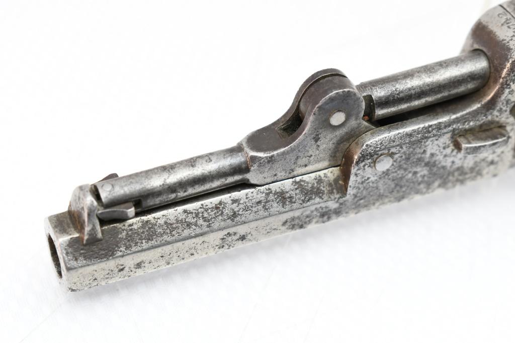 1853 Colt Pocket Model Of 1849 (4"), 31 Cal., Percussion Revolver, SN - 83742