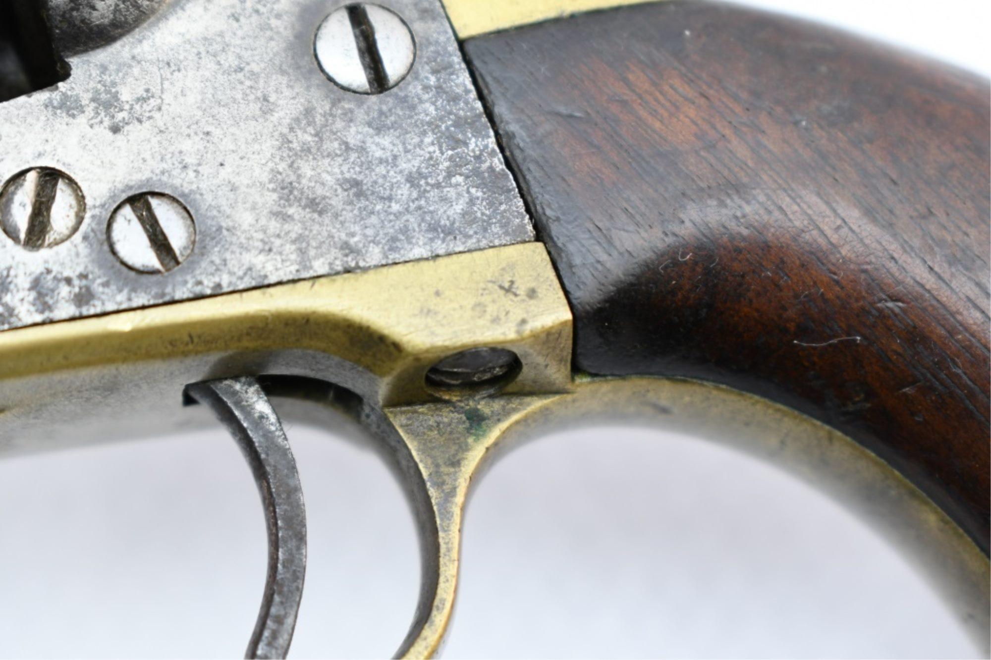 1853 Colt Pocket Model Of 1849 (4"), 31 Cal., Percussion Revolver, SN - 83742
