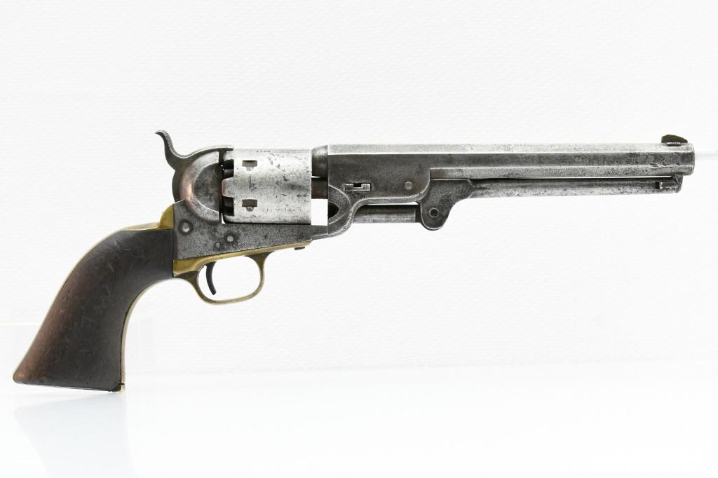 1857 Martially Marked - U.S. Colt M1851 "Army" Navy, .36 Percussion Revolver, SN - 73730