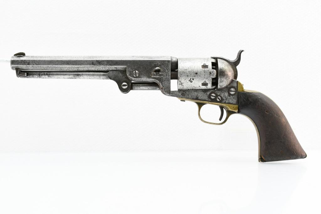 1857 Martially Marked - U.S. Colt M1851 "Army" Navy, .36 Percussion Revolver, SN - 73730