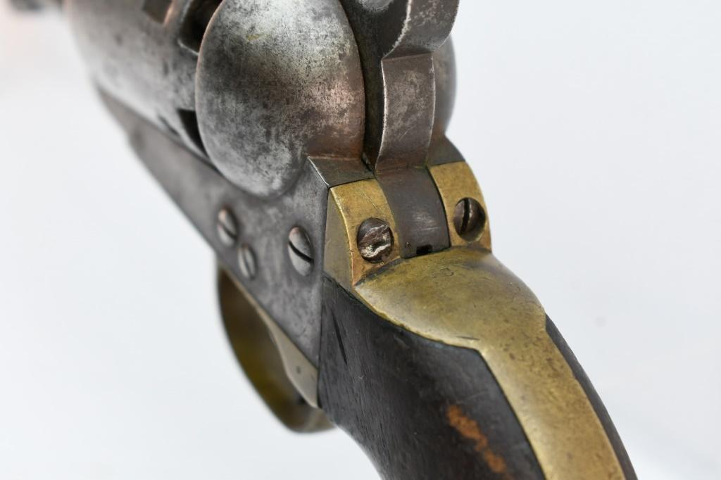 1857 Martially Marked - U.S. Colt M1851 "Army" Navy, .36 Percussion Revolver, SN - 73730