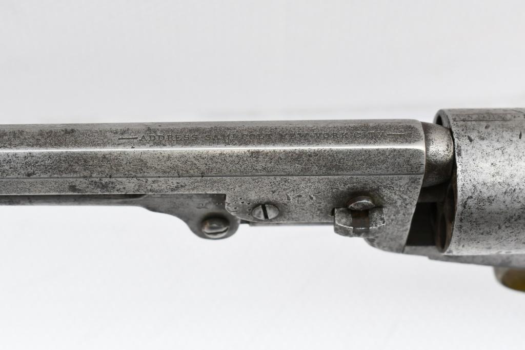 1857 Martially Marked - U.S. Colt M1851 "Army" Navy, .36 Percussion Revolver, SN - 73730