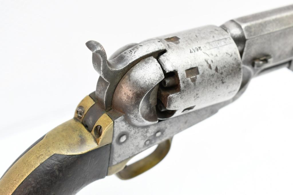 1857 Martially Marked - U.S. Colt M1851 "Army" Navy, .36 Percussion Revolver, SN - 73730