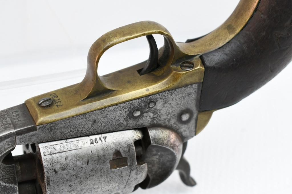 1857 Martially Marked - U.S. Colt M1851 "Army" Navy, .36 Percussion Revolver, SN - 73730