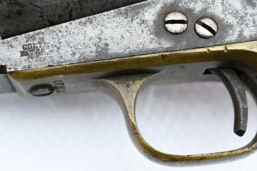 1857 Martially Marked - U.S. Colt M1851 "Army" Navy, .36 Percussion Revolver, SN - 73730