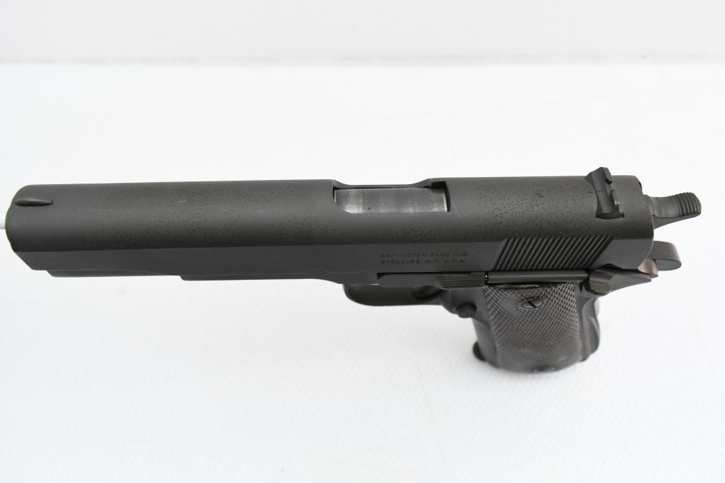 1943 WWII Remington Rand 1911 A1 U.S. Army, 45 ACP, Semi-Auto, SN - 1996191