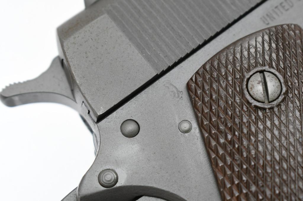 1943 WWII Remington Rand 1911 A1 U.S. Army, 45 ACP, Semi-Auto, SN - 1996191