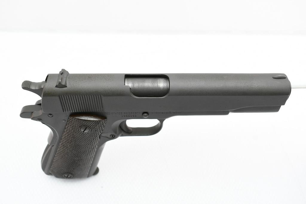 1943 WWII Remington Rand 1911 A1 U.S. Army, 45 ACP, Semi-Auto, SN - 1996191