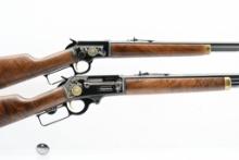 Set - 1970 Marlin "Brace of One Thousand" M39 & M336 (20"), 30-30 Win./ .22, Lever-Actions, SN - ...