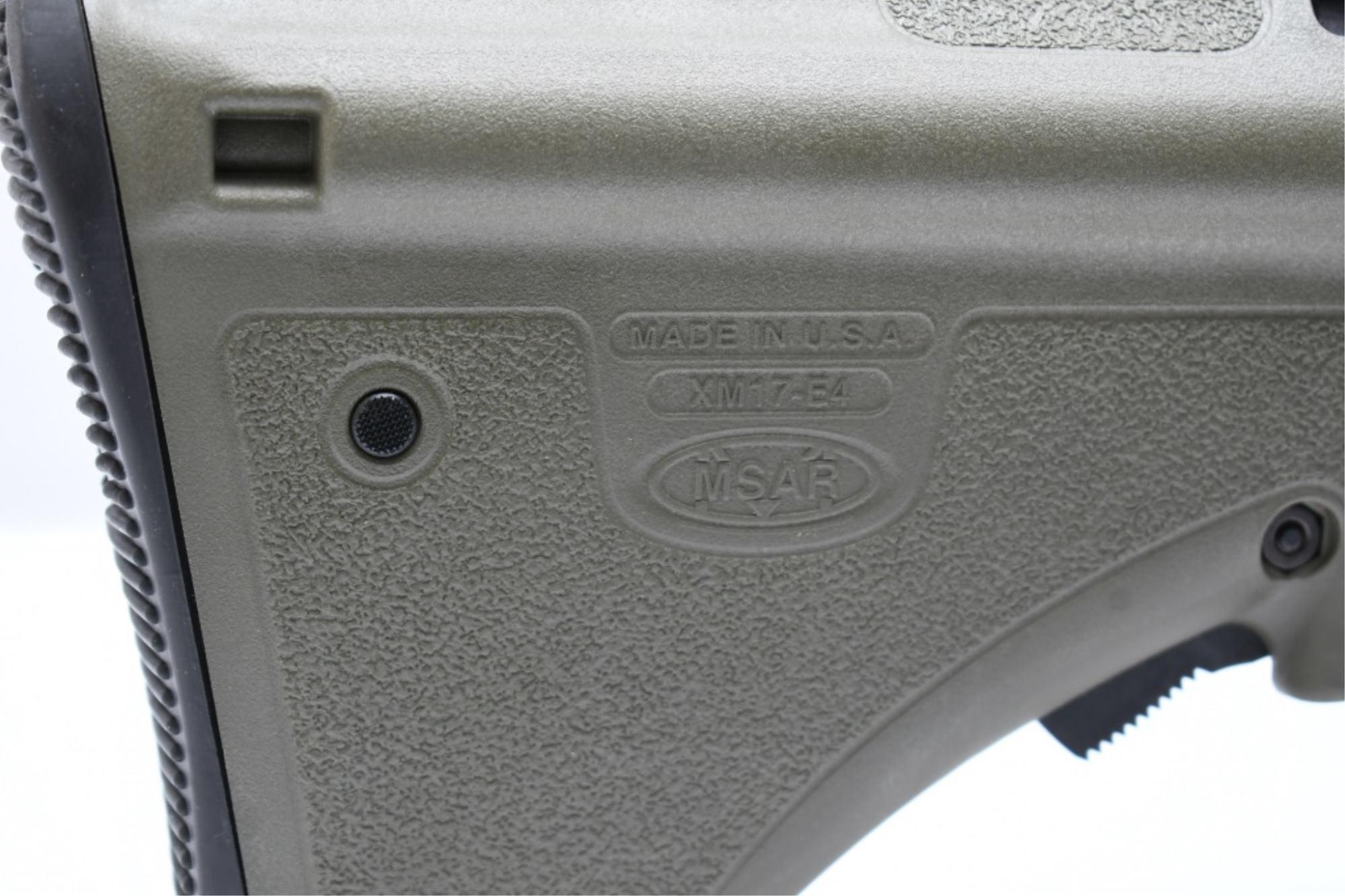 MSAR XM17-E4 - O.D. Green (20"), 223 Rem., Semi-Auto (NIB), SN - 600-P010467