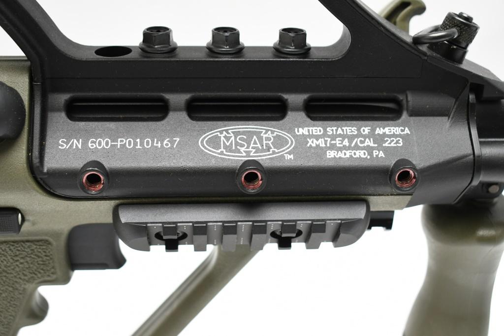 MSAR XM17-E4 - O.D. Green (20"), 223 Rem., Semi-Auto (NIB), SN - 600-P010467