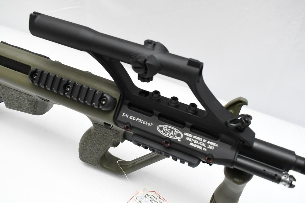 MSAR XM17-E4 - O.D. Green (20"), 223 Rem., Semi-Auto (NIB), SN - 600-P010467