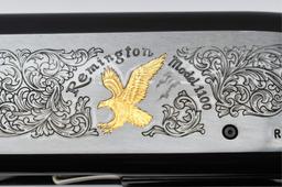 Remington 1100 Classic Trap - Engraved/ Gold Inlay (30"), 12 Ga., Semi-Auto, SN - R232670V