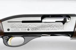 Remington 1100 Classic Trap - Engraved/ Gold Inlay (30"), 12 Ga., Semi-Auto, SN - R232670V