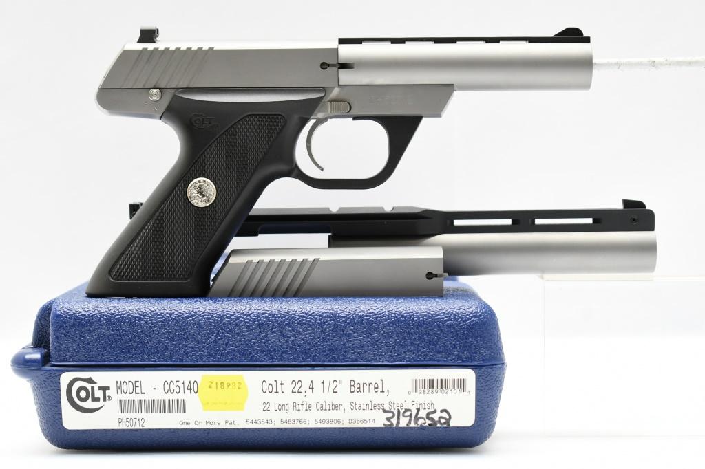 1998 "Colt 22" (4.5" & 6" Target), 22 LR, Semi-Auto (W/ Box), SN - PH50712
