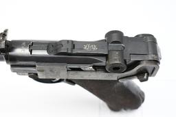 1916 German DWM Military P.08 Artillery Luger (7.9") , 9mm Luger, Semi-Auto, SN - 3439g