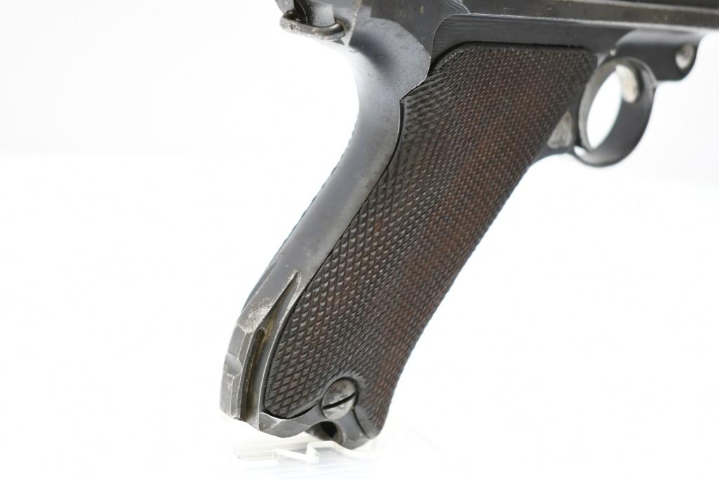 1916 German DWM Military P.08 Artillery Luger (7.9") , 9mm Luger, Semi-Auto, SN - 3439g