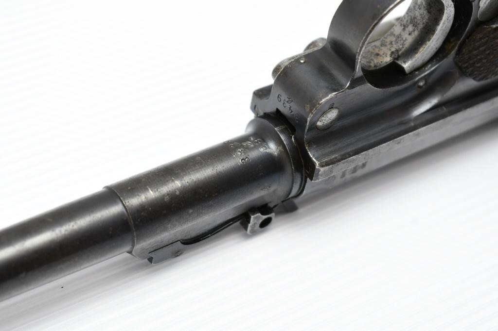 1916 German DWM Military P.08 Artillery Luger (7.9") , 9mm Luger, Semi-Auto, SN - 3439g