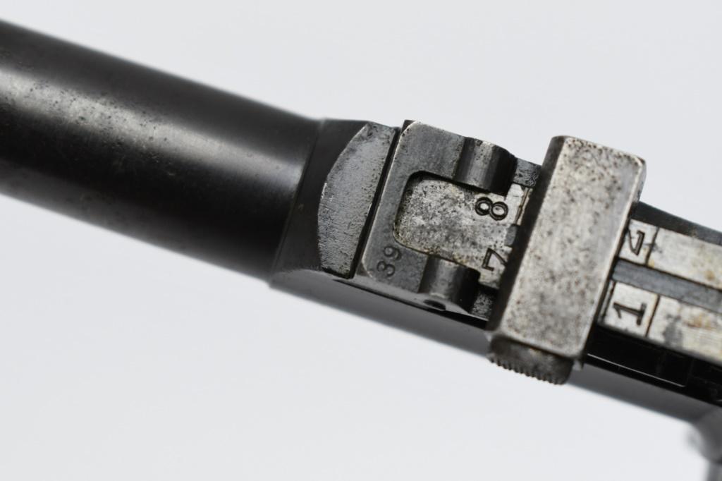 1916 German DWM Military P.08 Artillery Luger (7.9") , 9mm Luger, Semi-Auto, SN - 3439g