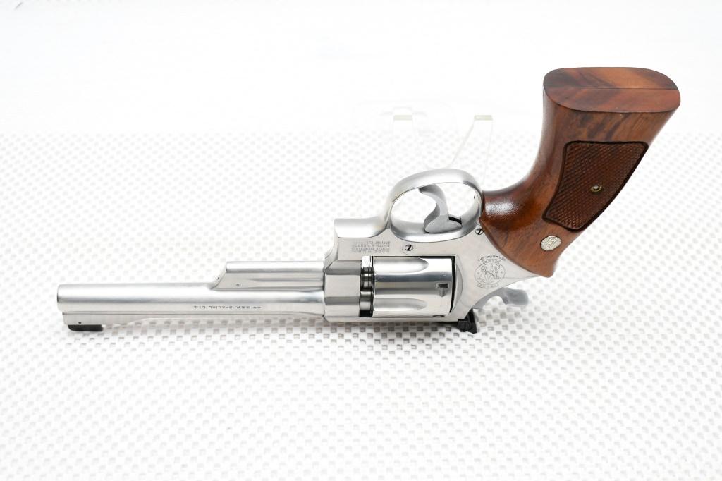1985 Smith & Wesson 624 - Stainless (6.5"), 44 S&W Special, Revolver (W/ Box), AHB2368