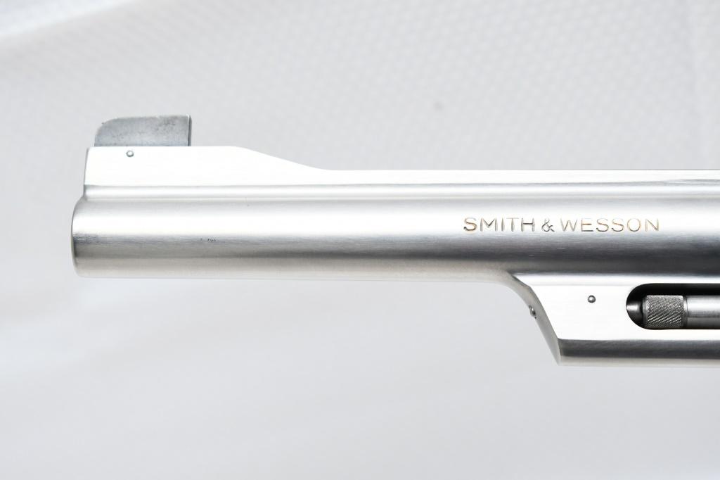 1985 Smith & Wesson 624 - Stainless (6.5"), 44 S&W Special, Revolver (W/ Box), AHB2368