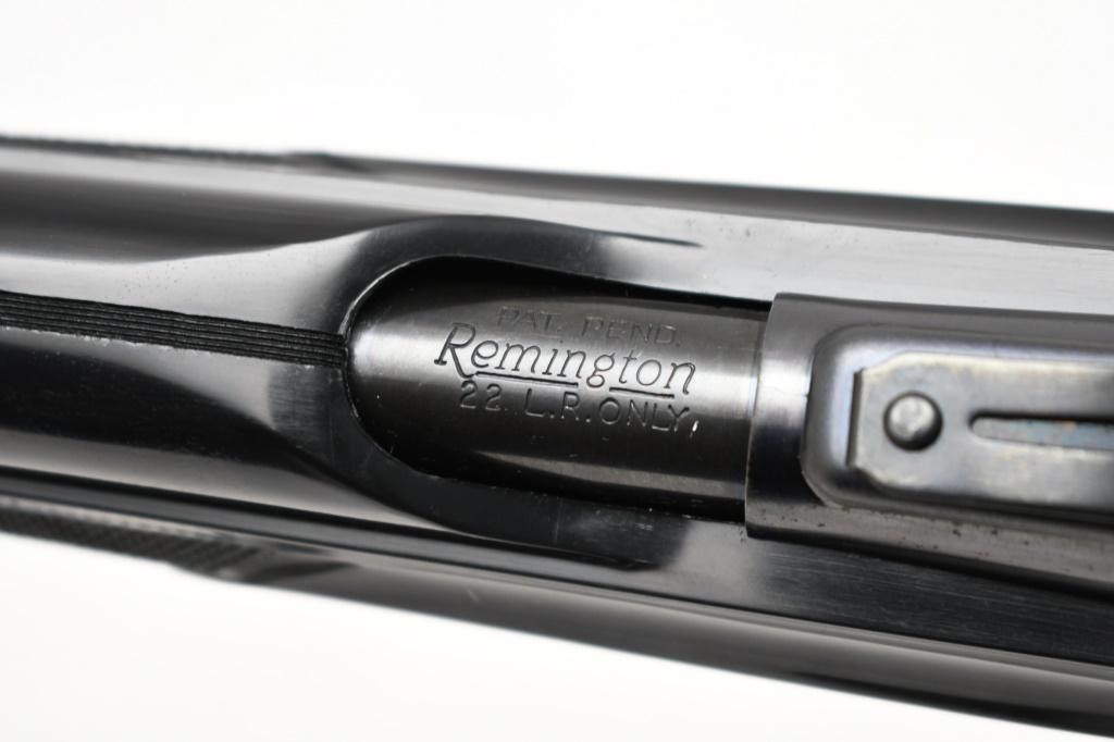 1962 Remington Nylon 76 "Trailrider" Apache Black (19.5"), 22 LR, Lever-Action Rifle