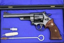 Cased 1956 Smith & Wesson 5-Screw Pre-29 (6.5), 44 Magnum, Revolver, S154217