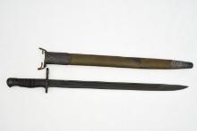 1917 U.S. Remington M1917 Bayonet (17") With Scabbard - Model 1917 Rifle/ Trench Guns