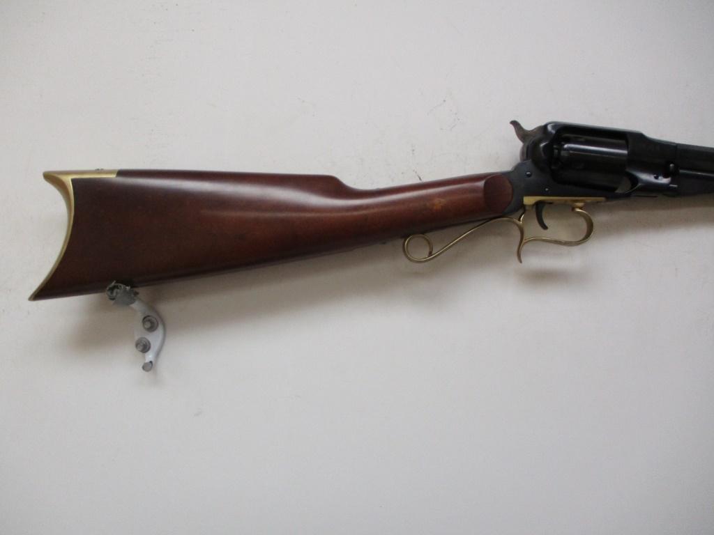 A.Uberti mod.1858 New Model 44 cal rifle Remington revolver carbine 18" oct