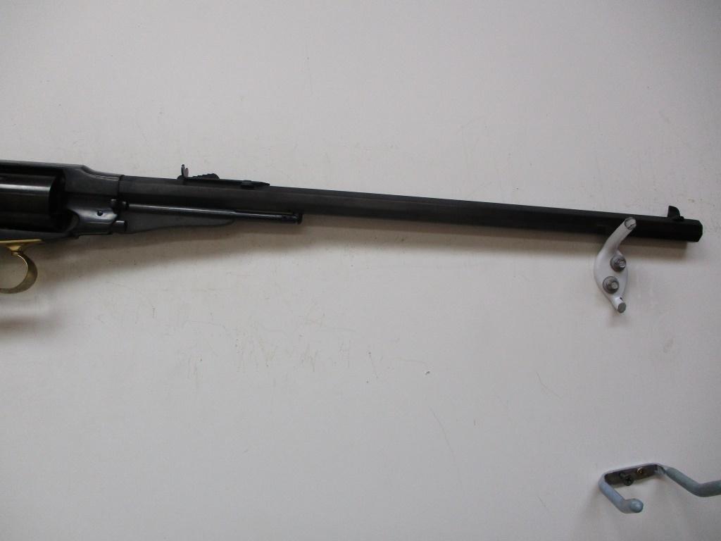 A.Uberti mod.1858 New Model 44 cal rifle Remington revolver carbine 18" oct