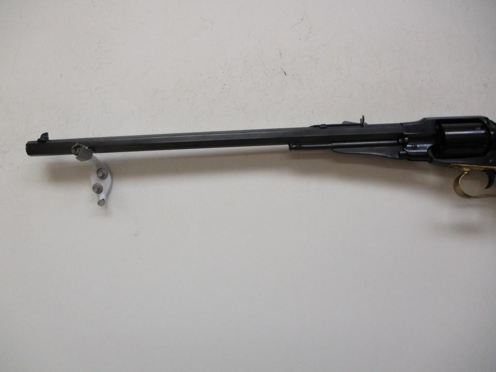 A.Uberti mod.1858 New Model 44 cal rifle Remington revolver carbine 18" oct
