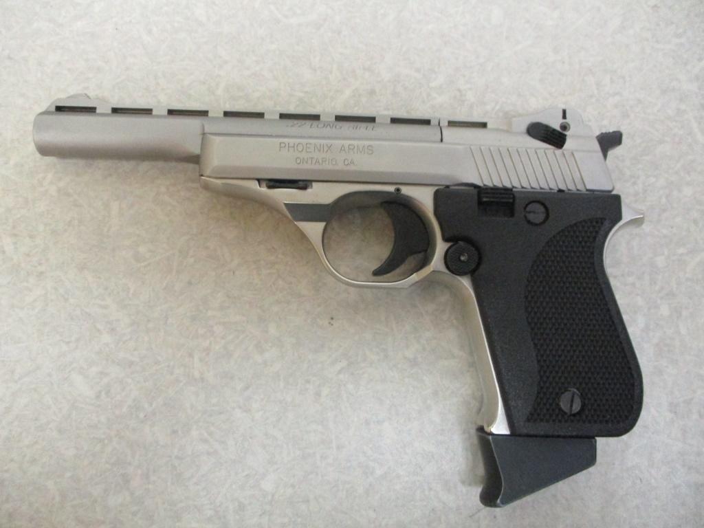 Phoenix Arms mod. HP22 "Break Down" 22 LR cal semi auto pistol vent rib sta