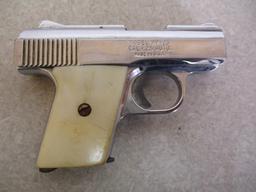 Raven Arms mod. MP-25 25 ACP cal semi auto pistol nickel ser # 1696186