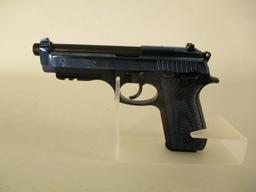 Taurus mod PT92 AF-D 9mm semi auto pistol 5" barrel, extra magazine - like new ser# AAL036962
